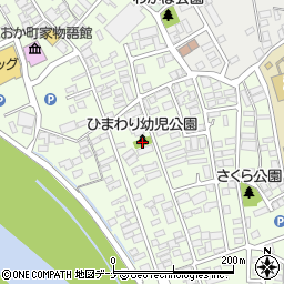 神子田ひまわり幼児公園周辺の地図