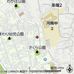 岩手県盛岡市神子田町16-41周辺の地図