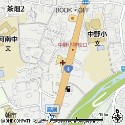 ＨｏｎｄａＣａｒｓ岩手茶畑店周辺の地図