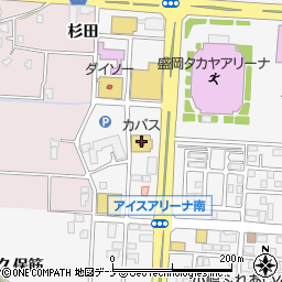 株式会社カパス盛岡（ＫＡＰＡＳ）周辺の地図