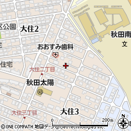 株式会社ビジネス秋田　秋田支店周辺の地図