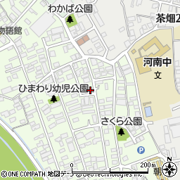 岩手県盛岡市神子田町12-14周辺の地図