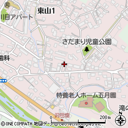 新田タイル店周辺の地図