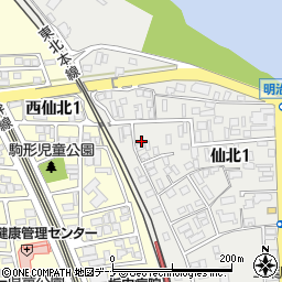 米徳米穀店周辺の地図