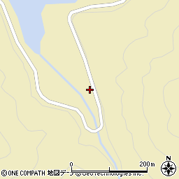 トツコ沢周辺の地図