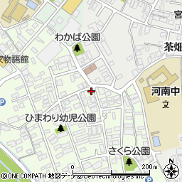岩手県盛岡市神子田町12-3周辺の地図