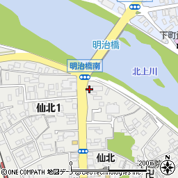株式会社山清商店　店舗周辺の地図