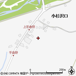 秋田県仙北市田沢湖生保内（小杉沢口）周辺の地図