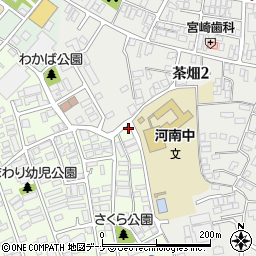 岩手県盛岡市神子田町16-4周辺の地図