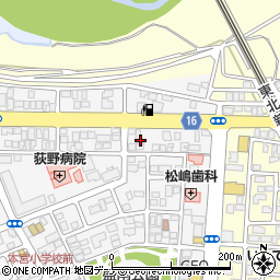 デュプロ株式会社　盛岡営業所周辺の地図