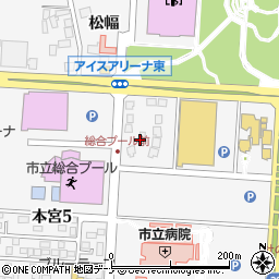 住友林業株式会社　盛岡展示場周辺の地図