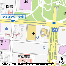カーブス　盛岡本宮サンデー店周辺の地図