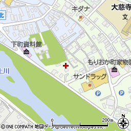 玉桜堂菓子舗周辺の地図