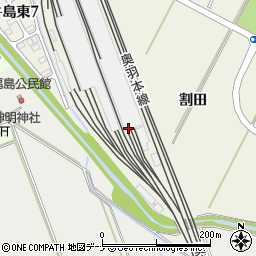 ＪＲ秋田鉄道サービス株式会社　秋田南営業所周辺の地図