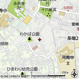 岩手県盛岡市茶畑2丁目16周辺の地図