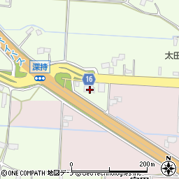 岩手県盛岡市中太田屋敷田232周辺の地図