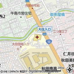 株式会社ナイス　仁井田店周辺の地図