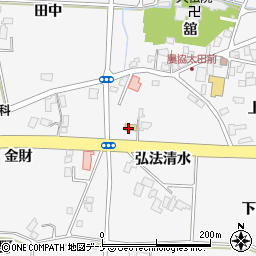 デイリーヤマザキ盛岡上太田店周辺の地図