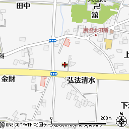 デイリーヤマザキ盛岡上太田店周辺の地図
