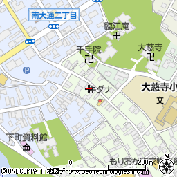 岩手県盛岡市鉈屋町3-7周辺の地図