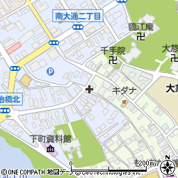 岩手県盛岡市鉈屋町3-33周辺の地図