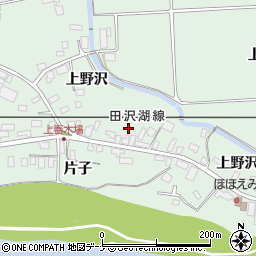 岩手県岩手郡雫石町上野上野沢周辺の地図