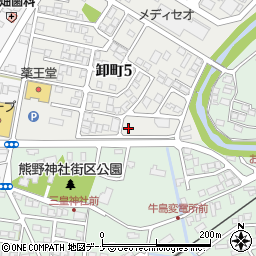 丸大機工株式会社　秋田設計事務所周辺の地図
