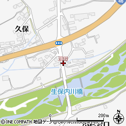 沼田周辺の地図