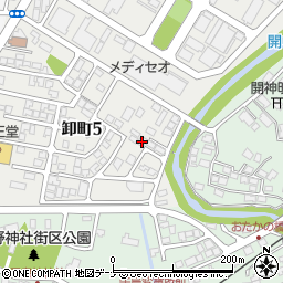 秋田ビージーエム周辺の地図