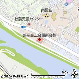 盛岡まちづくり株式会社周辺の地図