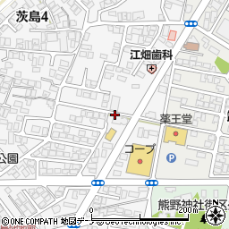 明光義塾　茨島教室周辺の地図