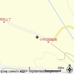 秋田県秋田市河辺岩見小平岱42周辺の地図