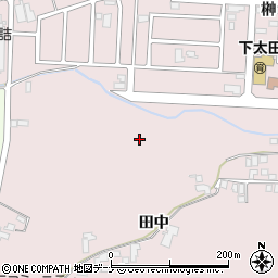 岩手県盛岡市下太田周辺の地図