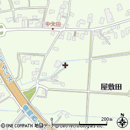 岩手県盛岡市中太田屋敷田64周辺の地図