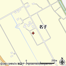 岩手県雫石町（岩手郡）名子周辺の地図