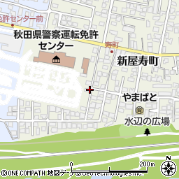 秋田県指定自動車教習所協会周辺の地図