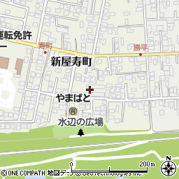 共済アパート周辺の地図