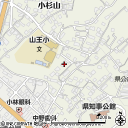 岩手県盛岡市東中野町3-23周辺の地図