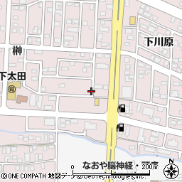 岩手県盛岡市下太田下川原26周辺の地図