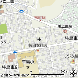 有限会社秋田中央燃料周辺の地図