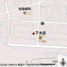 岩手県盛岡市下太田（榊）周辺の地図