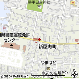 松福食堂周辺の地図