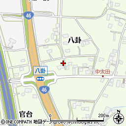 岩手県盛岡市中太田八卦85周辺の地図