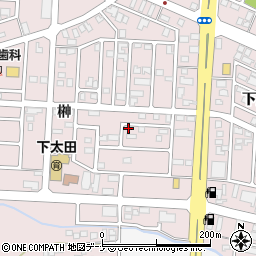 岩手県盛岡市下太田下川原57周辺の地図