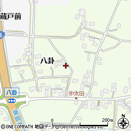 岩手県盛岡市中太田八卦49-4周辺の地図