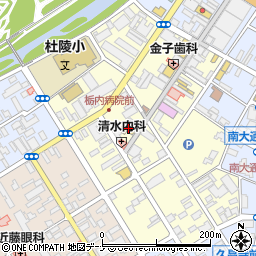 平金商店パステル館周辺の地図