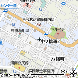 細野石材店有限会社　夜間連絡用周辺の地図