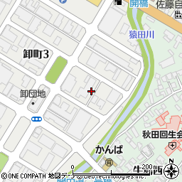 秋田建築労働組合周辺の地図