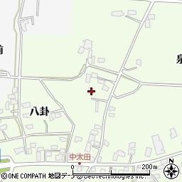 岩手県盛岡市中太田八卦64周辺の地図