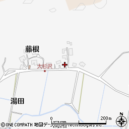 秋田県秋田市上北手大杉沢家ノ前25周辺の地図